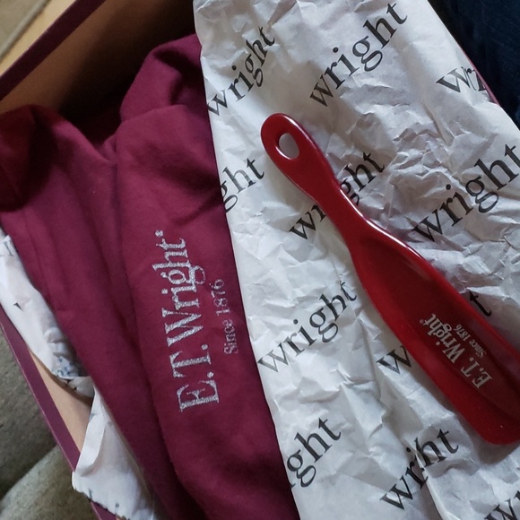 E.T. WRIGHT "PRESIDENT" Ankle Boots Italian Leather Mens sz. 9.5 NWT NIB - Picture 13 of 14